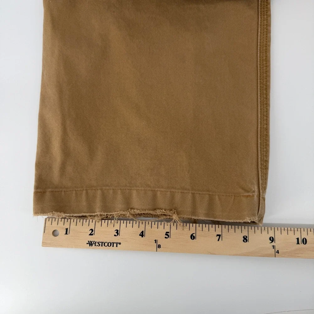 Mountain Khakis Alpine Utility Pant Mens 32x34 Brown Double Knee Canvas Workwear